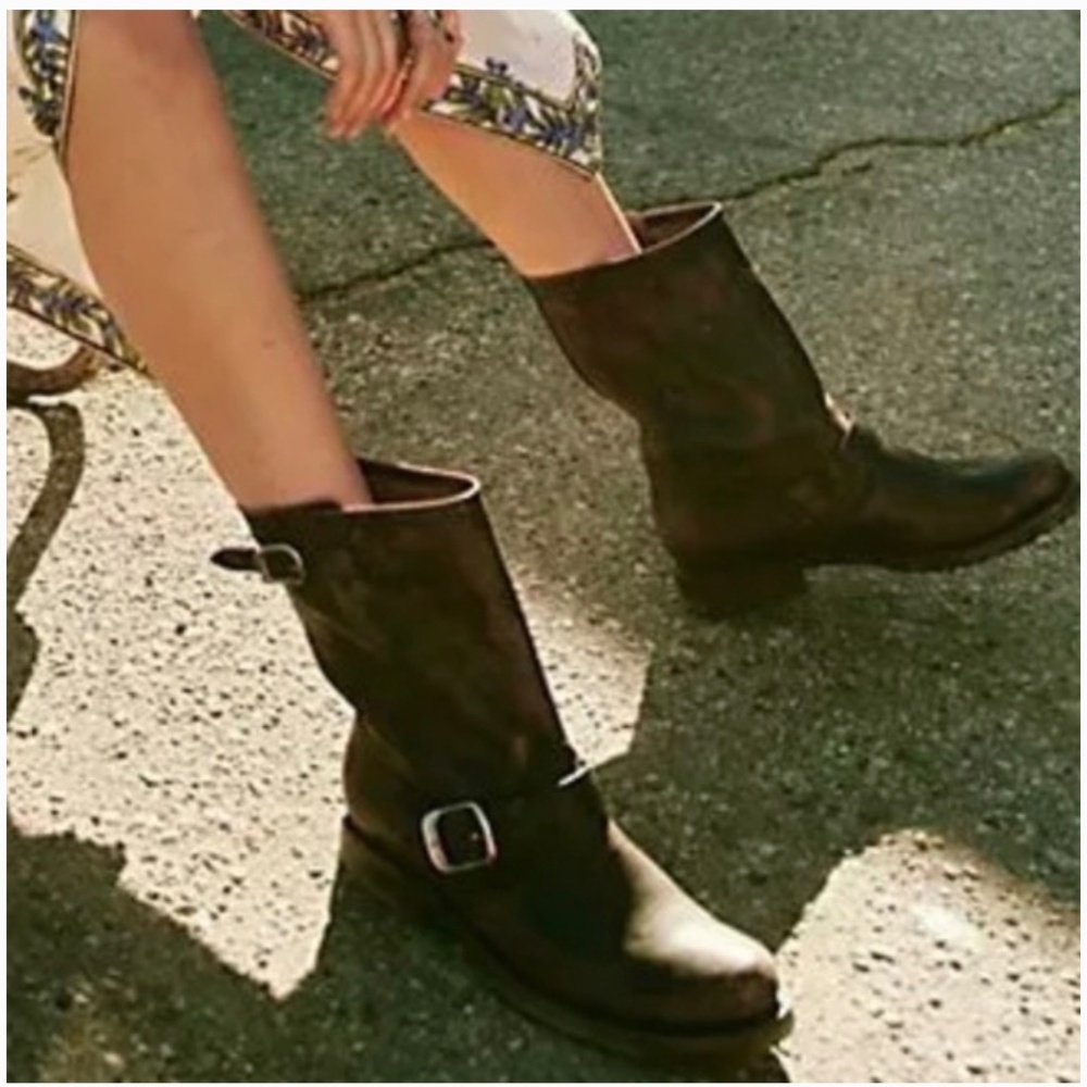 Frye Veronica short slouchy boots, size 9